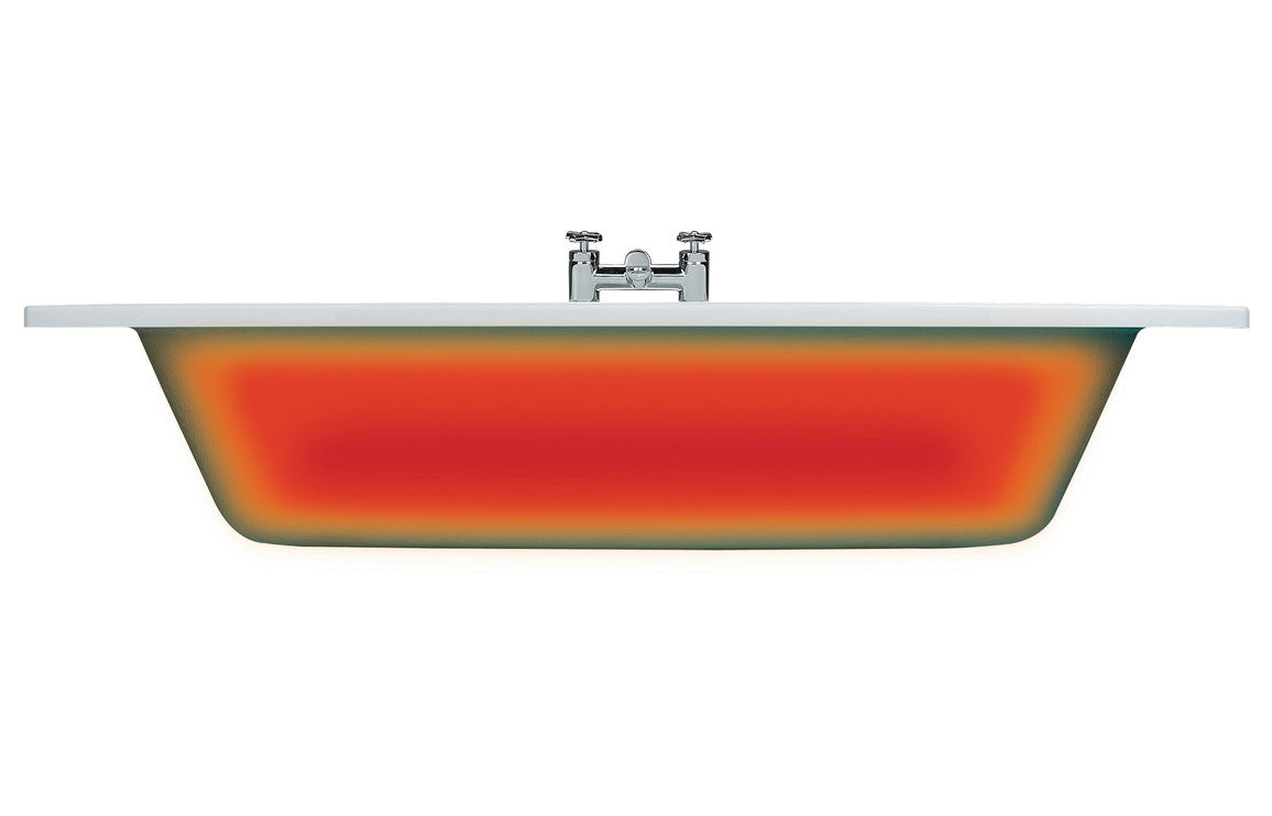 Stoop P Shape SUPERCAST 1700x850x560mm 0TH Shower Bath Pack (LH)