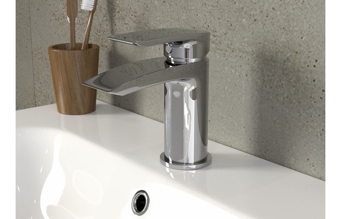 Kiwi Bath Filler - Chrome