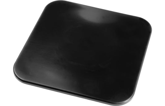 Anti-Slip Shower Tray Waste Cover - Matt Black