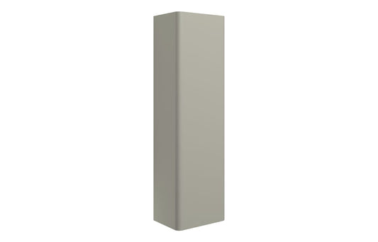 Coupe 350mm Wall Hung 1 Door Tall Unit - Matt Latte