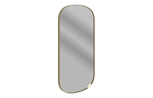 Poulton 800x400mm Oblong Mirror - Brushed Bronze