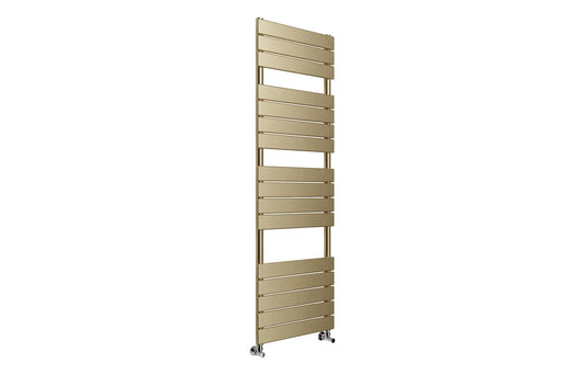 Arkholme Square Ladder Radiator (500x1500mm) - Brushed Brass