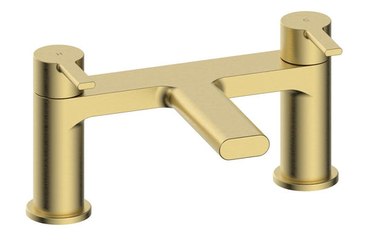 Louise Bath Filler - Brushed Brass