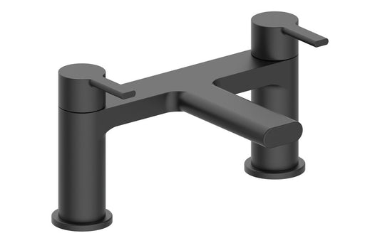 Louise Bath Filler - Matt Black