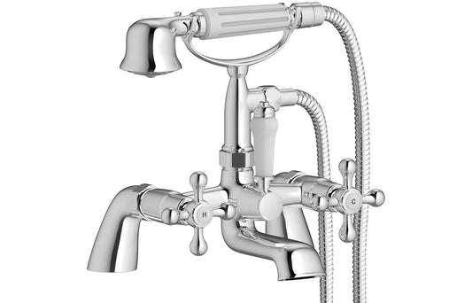 Toulouse Bath/Shower Mixer - Chrome