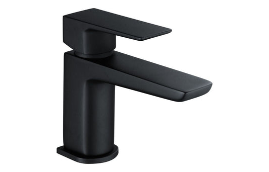 Harrogate Cloakroom Basin Mixer & Waste - Matt Black