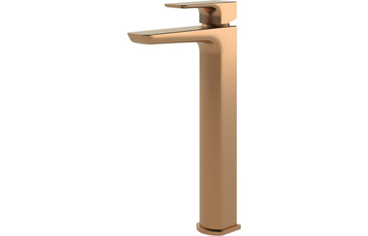 Harrogate Tall Basin Mixer - Brushed Bronze