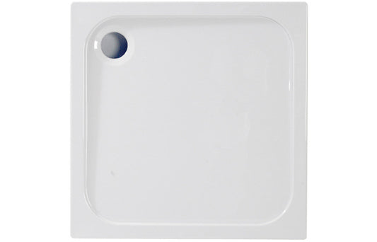 45mm Low Profile 700x700mm Square Tray & Waste